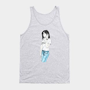 Modern girl Tank Top